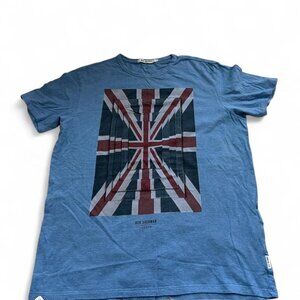 Ben Sherman Men's Blue T-shirt